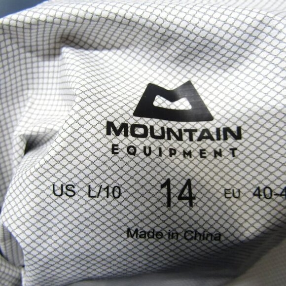 NEW MOUNTAIN EQUIPMENT Womens Zeno Packable Waterproof Jacket Stellar Blue Sz L - Picture 11 of 12